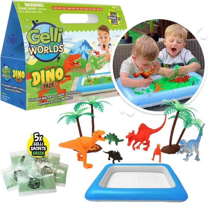 Zimpli Kids Gelli Worlds Slime Dino Pack 3years +