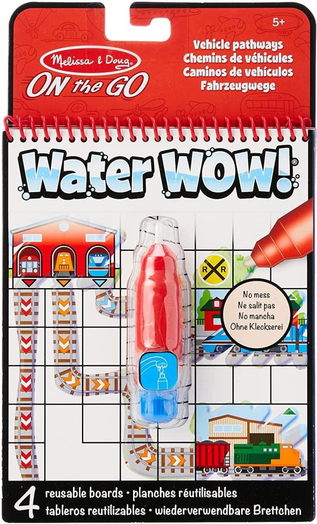 Melissa & Doug 40177 Water Vehicle Pathways Activity Pad 3years +