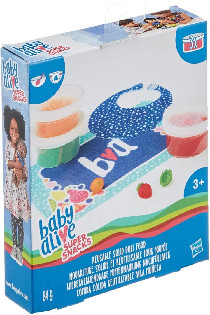 Baby Alive Super Snacks Reusable 3years +