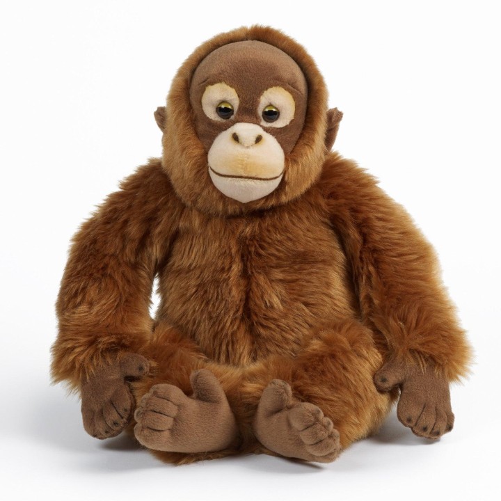 LIVING NATURE Orangutan Monkey 30cm Soft Toy 0 - 18 Months