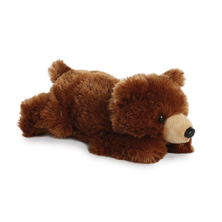AURORA Mini Flopsie Grizzly Bear 8-inch Plush 0 - 18 Months