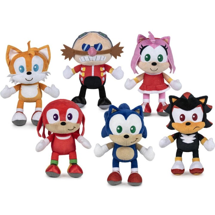 Sonic 2 Plush Toy 22cm Assorted 3years +