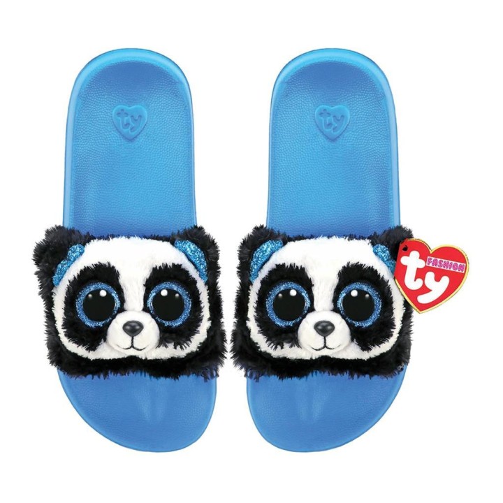 Ty Fashion Slide Bamboo Panda Slippers Size 36-38 3years +