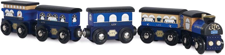 Le Toy Van Twilight Train Playset - Blue 3years +