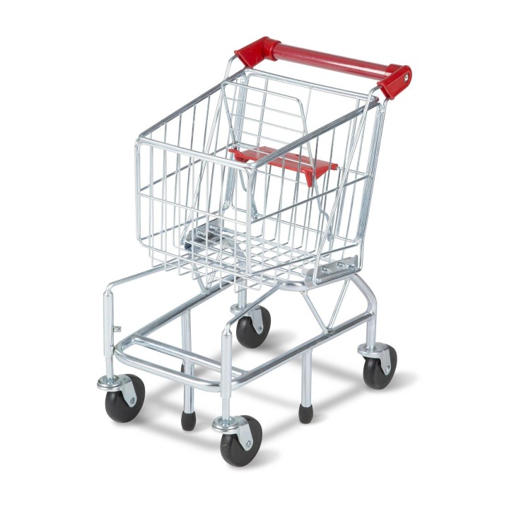 Melissa & Doug 14071 Metal Shopping Cart Toy 3years +