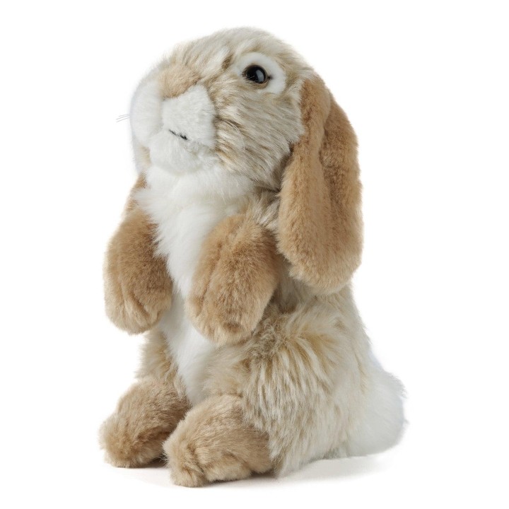 LIVING NATURE Brown Sitting Lop Eared Rabbit Soft Toy 0 - 18 Months