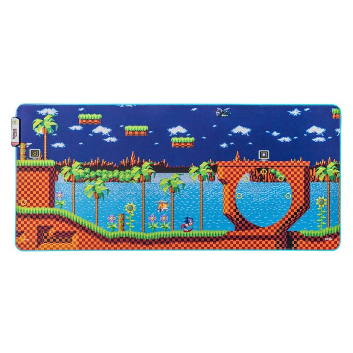 SONIC XXL Mouse Pad With LED Lights 11years +