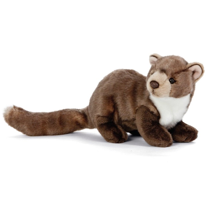 LIVING NATURE Pine Marten 23cm Soft Toy 0 - 18 Months