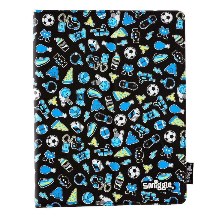 SMIGGLE Life Media Tablet Case Tablet Case - Black 11years +