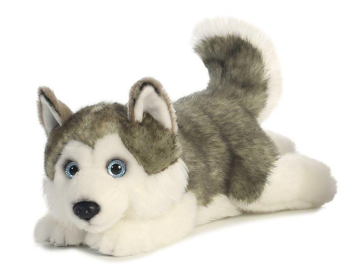 AURORA MiYoni Husky Lying 11-inch Plush 0 - 18 Months