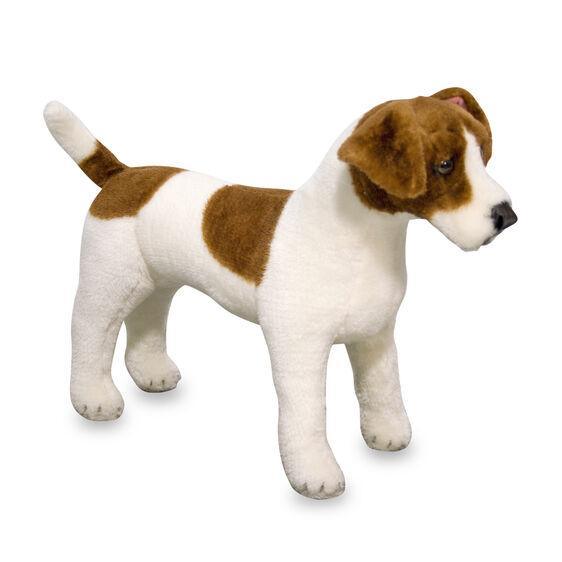 Melissa & Doug Jack Russell Terrier Dog Giant 39cm Stuffed Animal 3years +