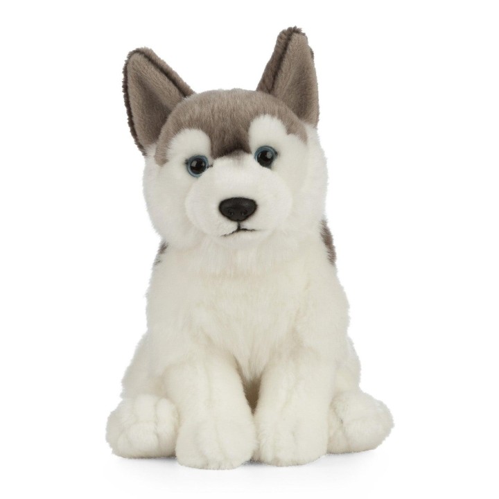 LIVING NATURE Husky Soft Toy 25cm 0 - 18 Months