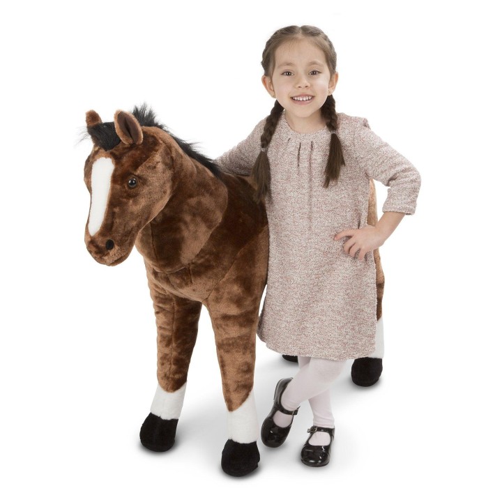 Melissa & Doug Horse Giant Soft Toy 3years +