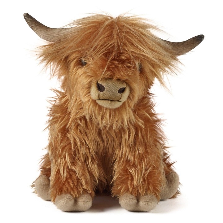 LIVING NATURE Highland Cow Large with Sound 0 - 18 Months