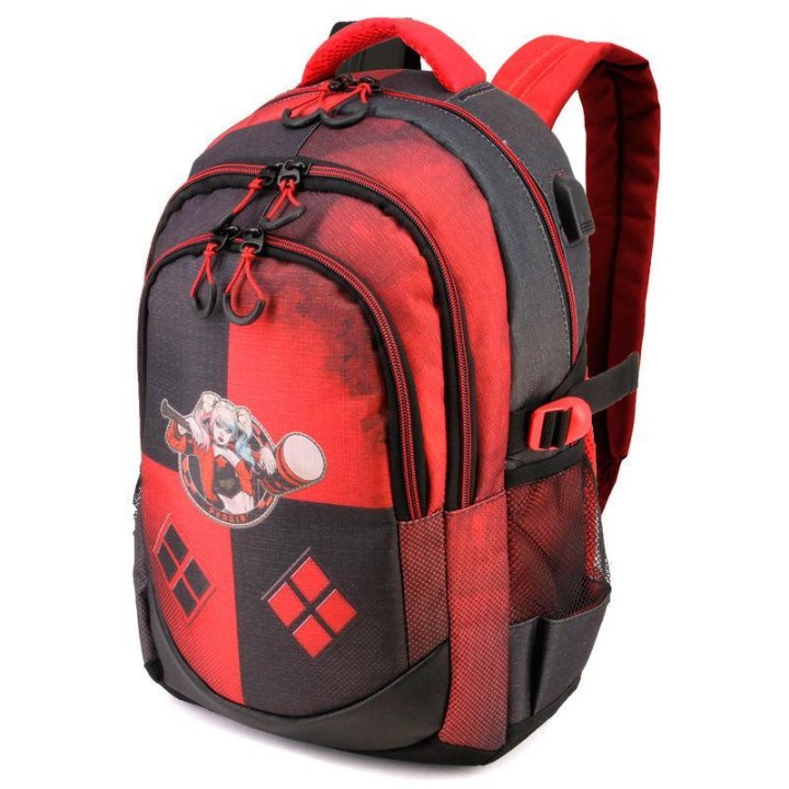DC Comics Suicide Squad Harley Quinn Backpack 44cm 11years +