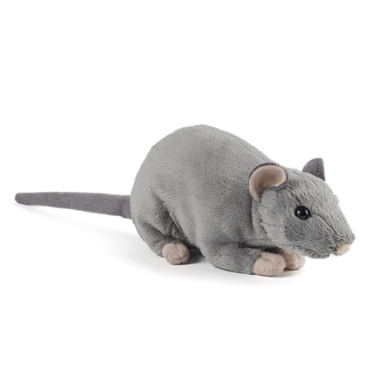 LIVING NATURE Rat with Squeak 18cm Plush 0 - 18 Months