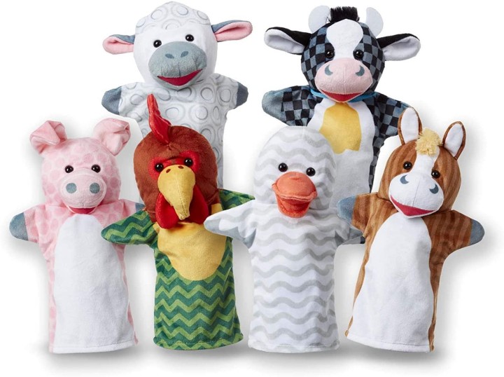 Melissa & Doug 19121 Barn Buddies Hand Puppets 3years +