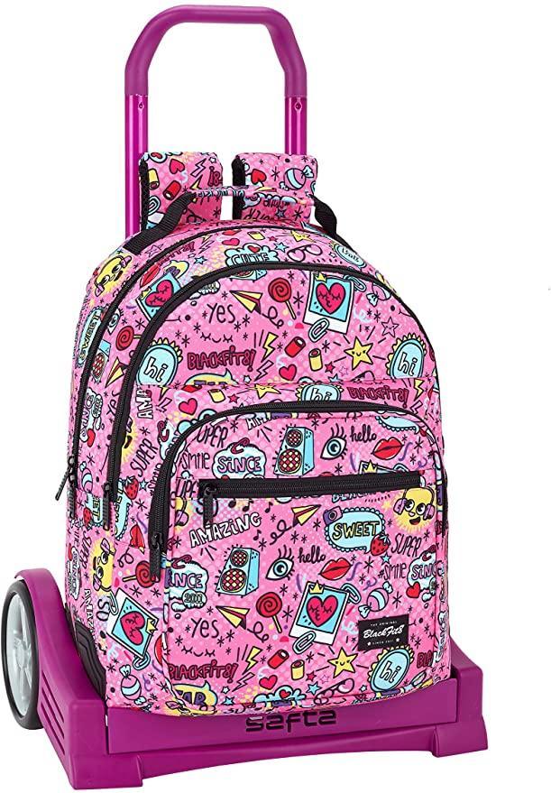 Blackfit8 Large Fab Trolley Bag 42cm 11years +