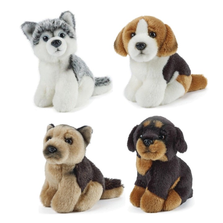 LIVING NATURE Miniature 14cm Dog Soft Toy 0 - 18 Months