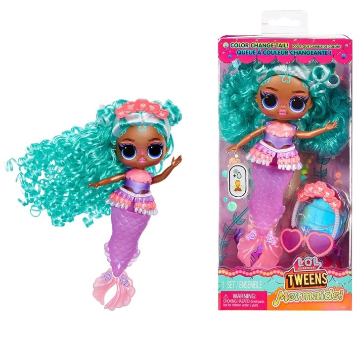 L.O.L. Surprise! Tweens Mermaid Serena Finn Fashion Doll 3years +