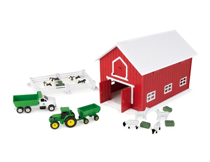 John Deere 24pc Farm Playset 3years +