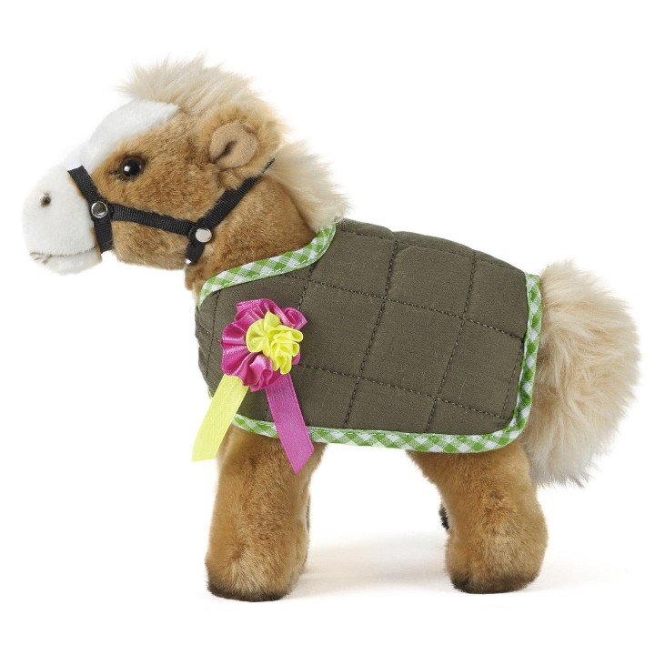LIVING NATURE Horse with Jacket 18cm Soft Toy 0 - 18 Months