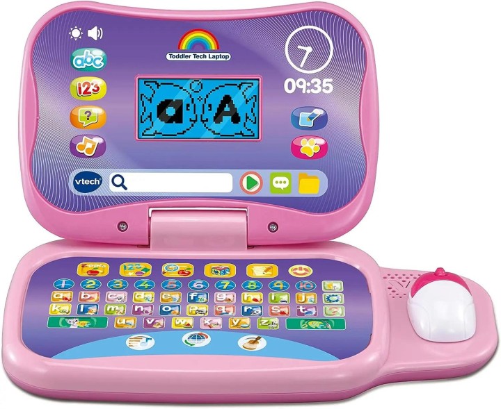 VTech Toddler Tech Laptop - Pink 18months +