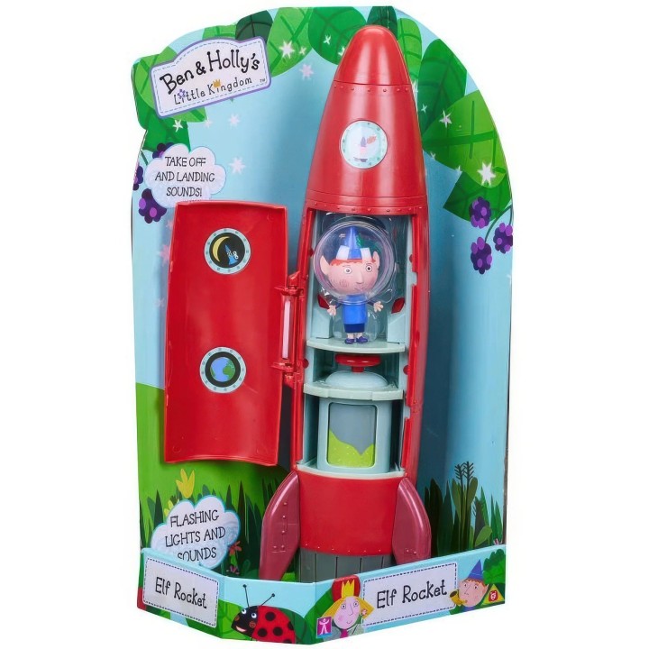 Ben & Holly Little Kingdom Elf Rocket 3years +