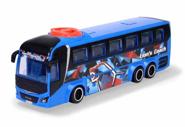 DICKIE Toys MAN Lion's Blue Coach Bus 27cm 3years +