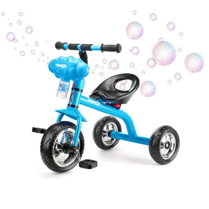Xootz Bubble Go Trike - Kids Tricycle Blue 3years +