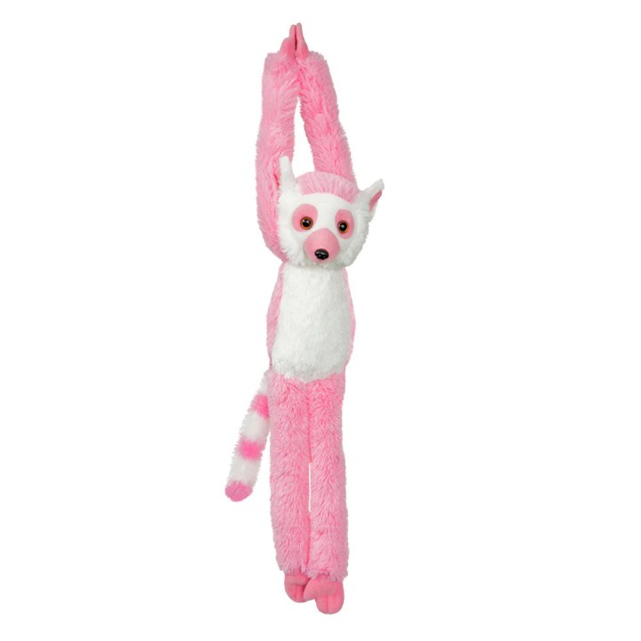 Hanging Lemur Pink Soft Toy 0 - 18 Months