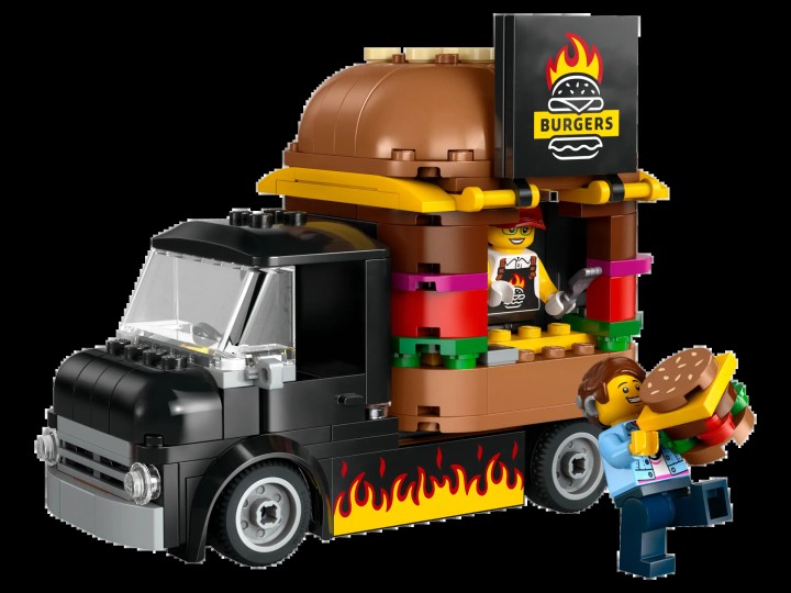 LEGO CITY 60404 Burger Truck 5 Years +