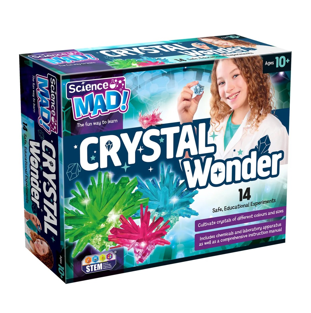Science Mad Crystal Wonder 8years +