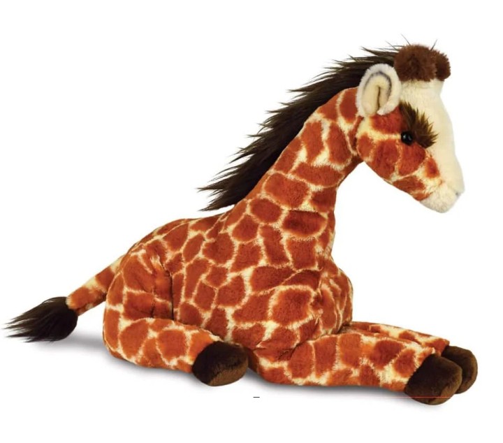Aurora Luxe Boutique Kira Giraffe 46cm Plush 0 - 18 Months