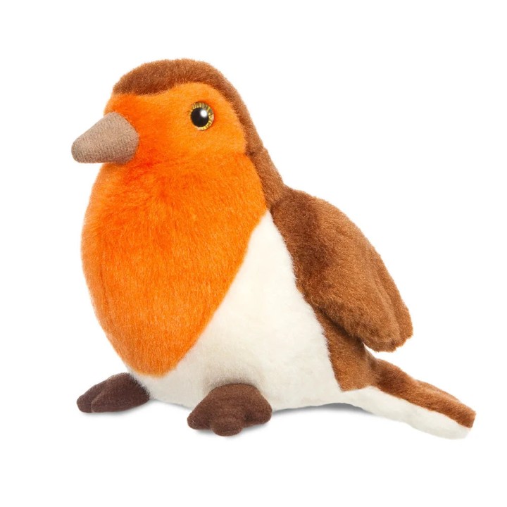 Mini Flopsies Robin Bird 8-inch Soft Toy 0 - 18 Months