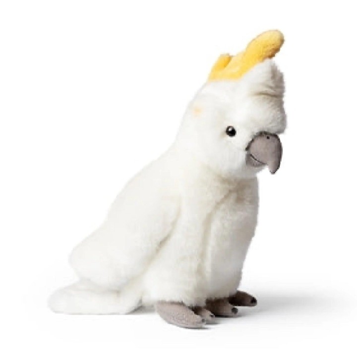LIVING NATURE Cockatoo 30cm Plush 0 - 18 Months