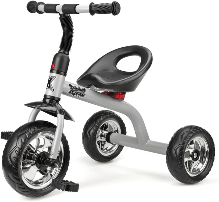 Xootz Trike Beginner Tricycle - Silver 18months +