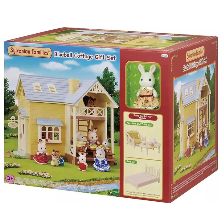 Sylvanian Families Bluebell Cottage Gift Set 3years +