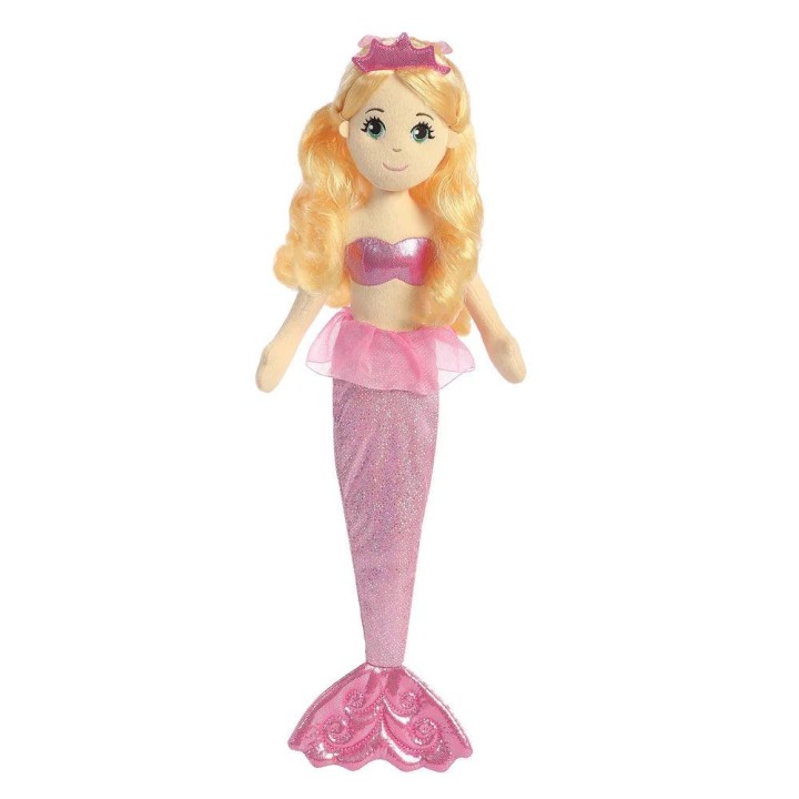 AURORA Sea Shimmers Mermaid Topaz Large 45cm 3years +