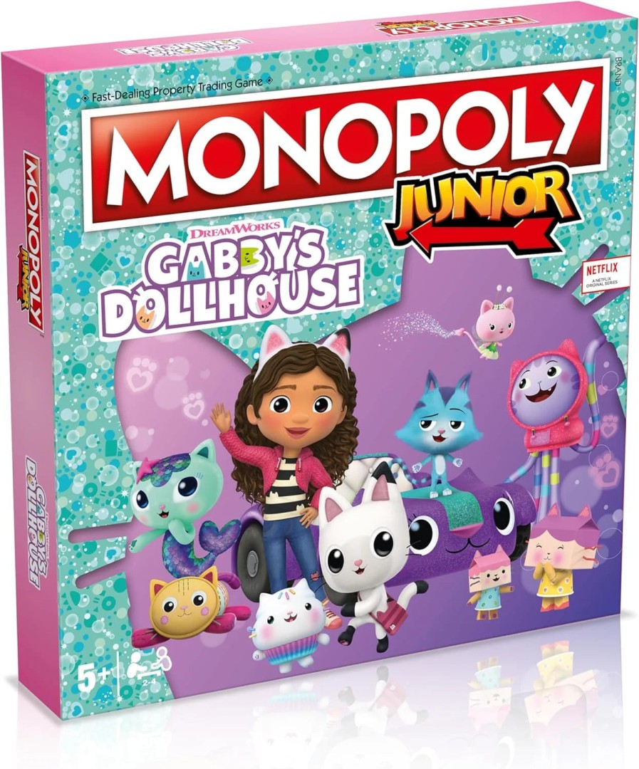 Monopoly Junior Gabbys Dollhouse 5years +
