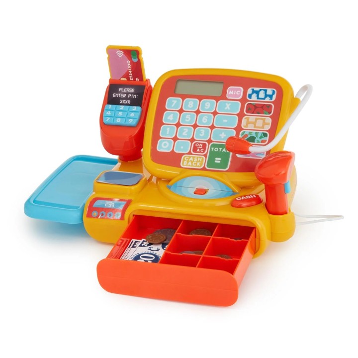 Casdon Cash Register Pretend Play Toy 3years +