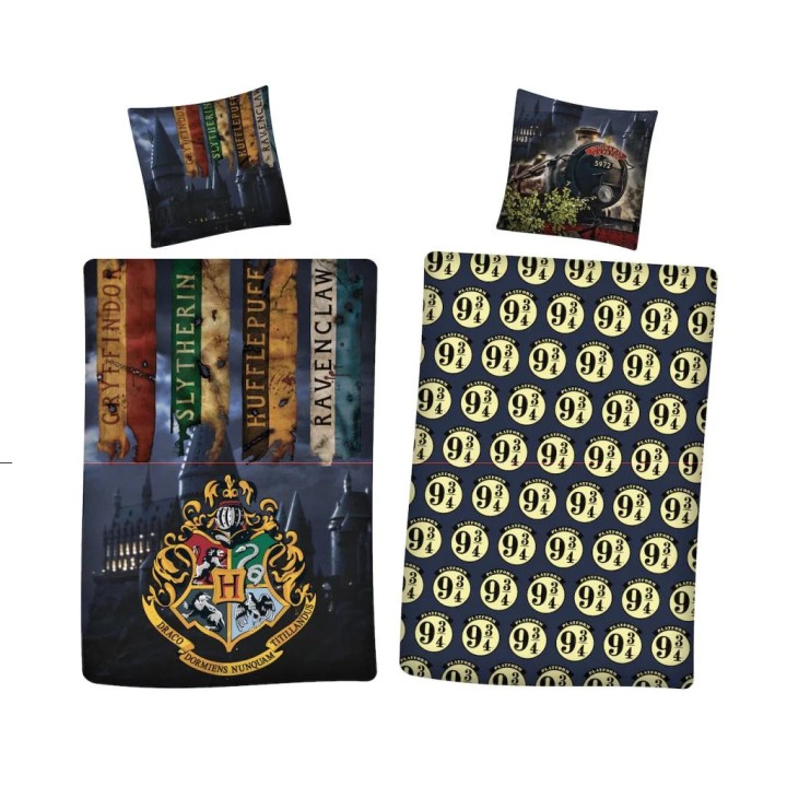 Harry Potter Reversible Duvet Cover Bed 90cm 3years +