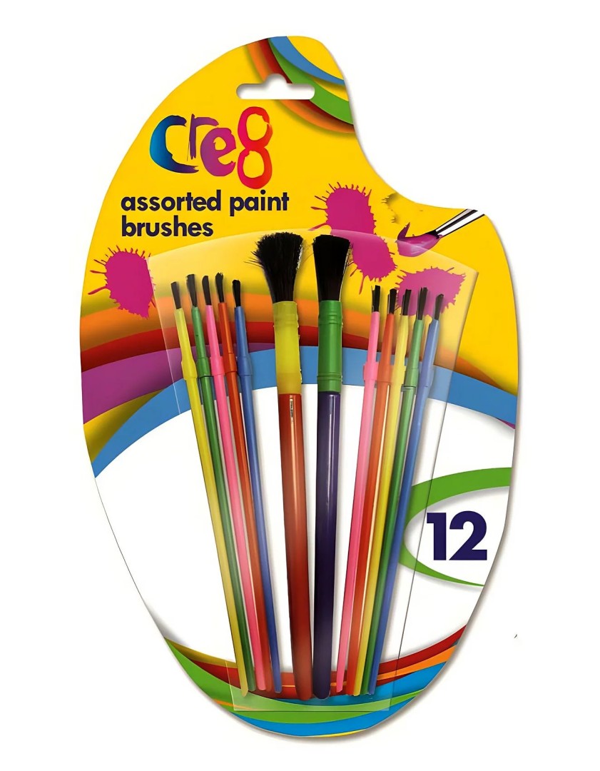 Crayola Assorted Paint Brushes 3years +