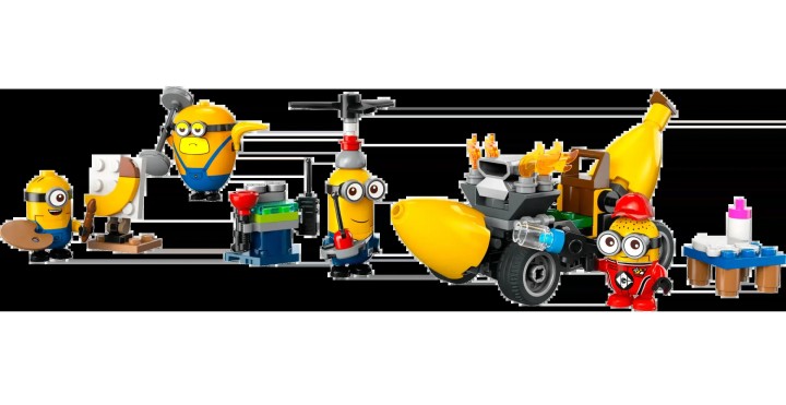 LEGO DESPICABLE ME 75580 Minions and Banana Car 5years +