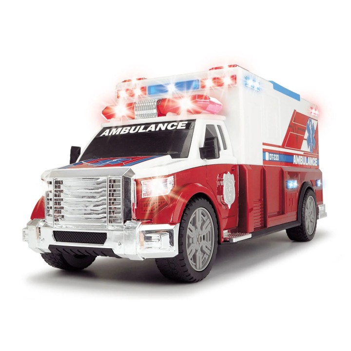 DICKIE Toys Ambulance with Light and Sound 33cm 3years +
