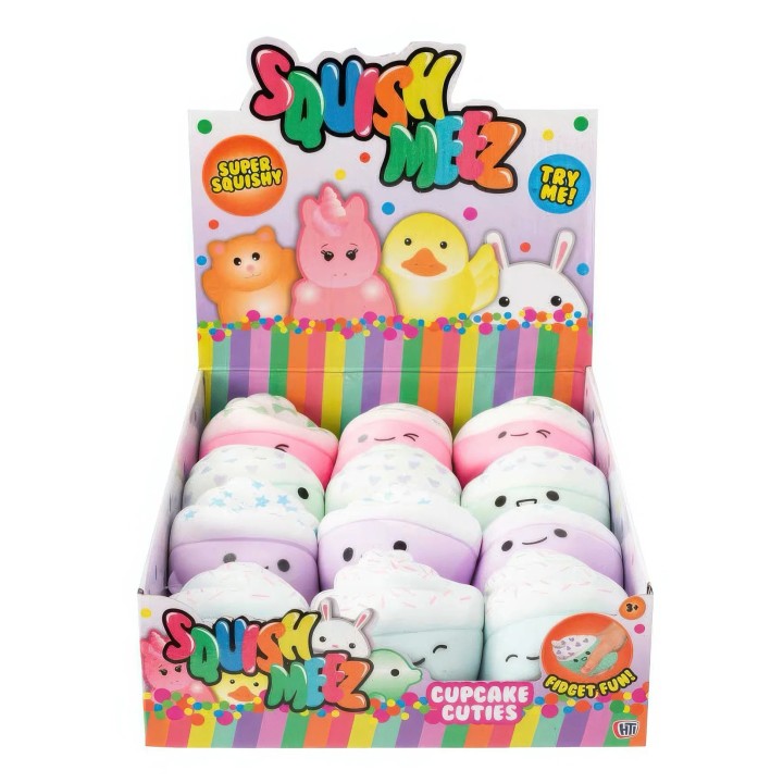 Squish Meez Cupcake Cuties - Assorted 3years +