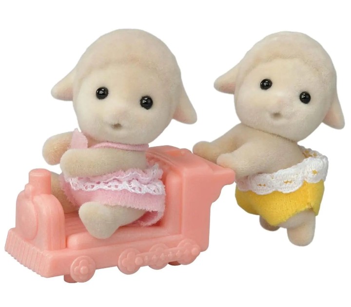 Sylvanian Families Sheep Twins Figures 3years +