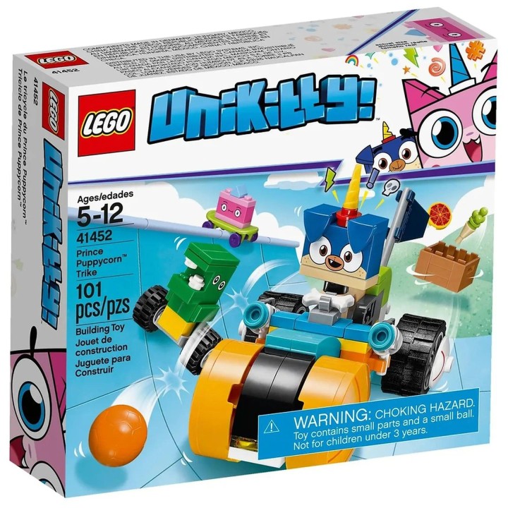 LEGO UNIKITTY! 41452 Prince Puppycorn™ Trike 5years +