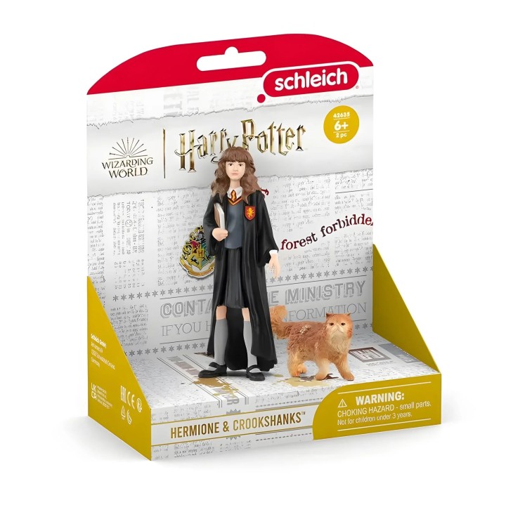 Schleich 42635 Harry Potter Hermione Granger and Crookshanks 11years +