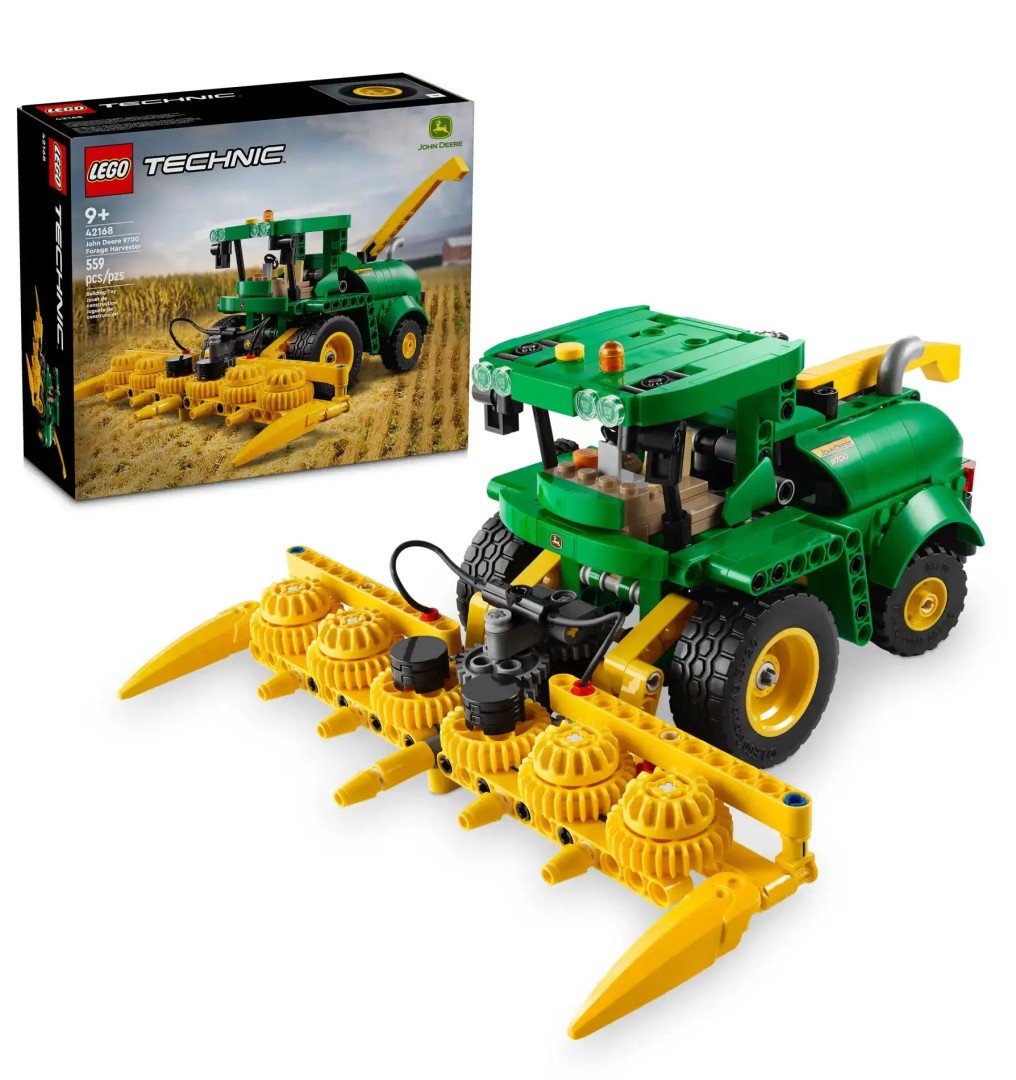 LEGO TECHNIC 42168 John Deere 9700 Forage Harvester 8years +